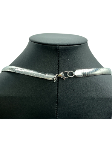 Sterling Silver Omega Chain Necklace