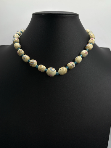 Venetian bead necklace