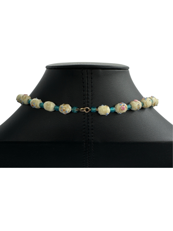 Venetian bead necklace