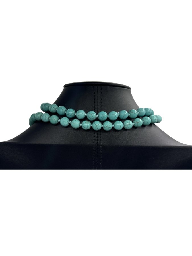 Double bead necklace