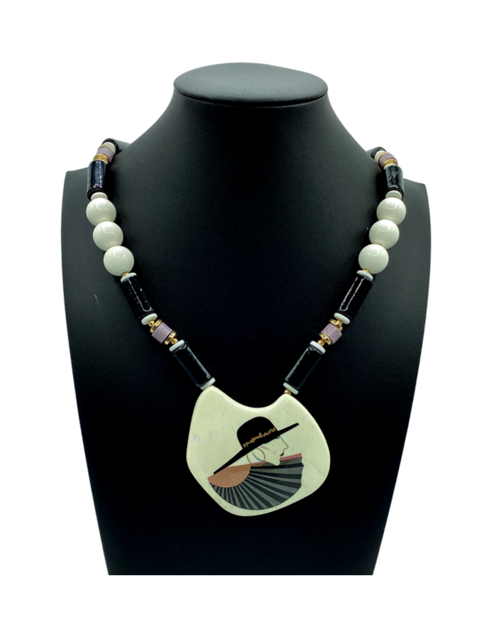 Vintage bead pendant