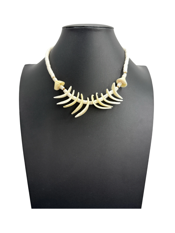 Vintage Puka Shell Necklace.