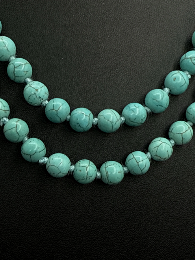 Double bead necklace