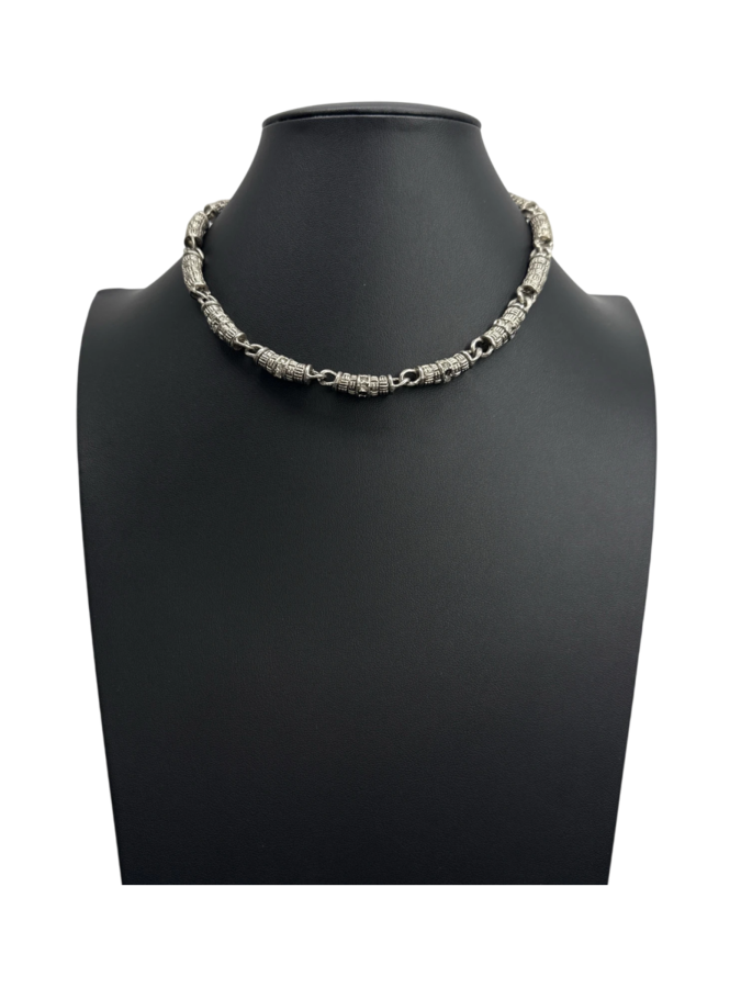 Stainless Steel Byzantine Necklace