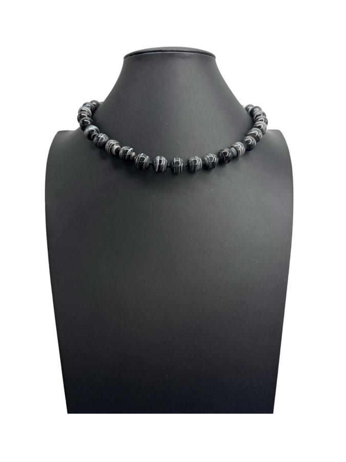 Black Marble Necklace