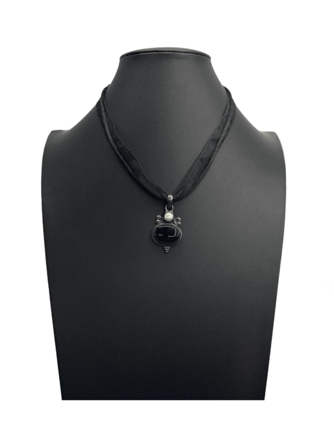 Vintage Deco Pendant Necklace