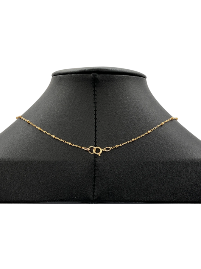 Golden chain pendant
