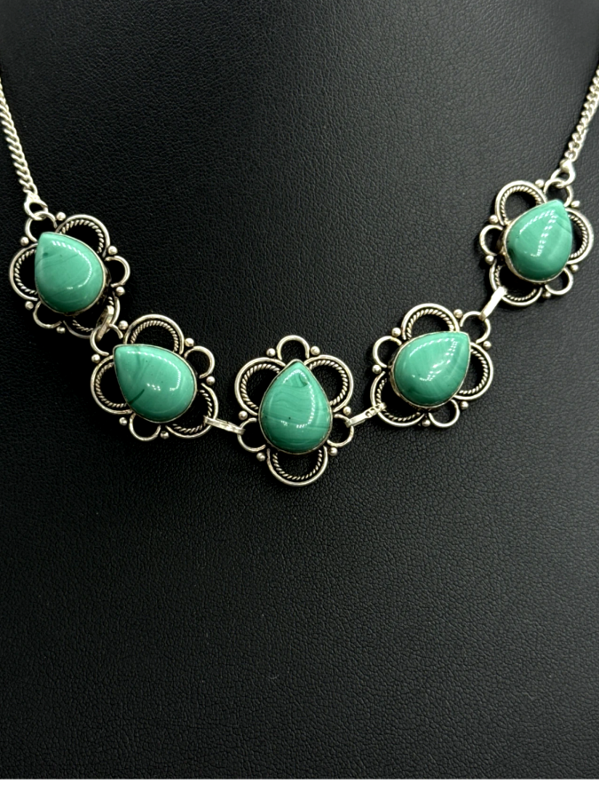 Green Stone Necklace