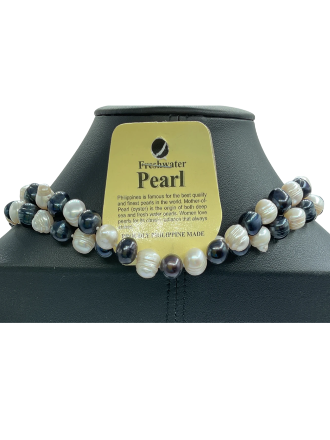 Dual-Strand Freshwater Pearl Necklace