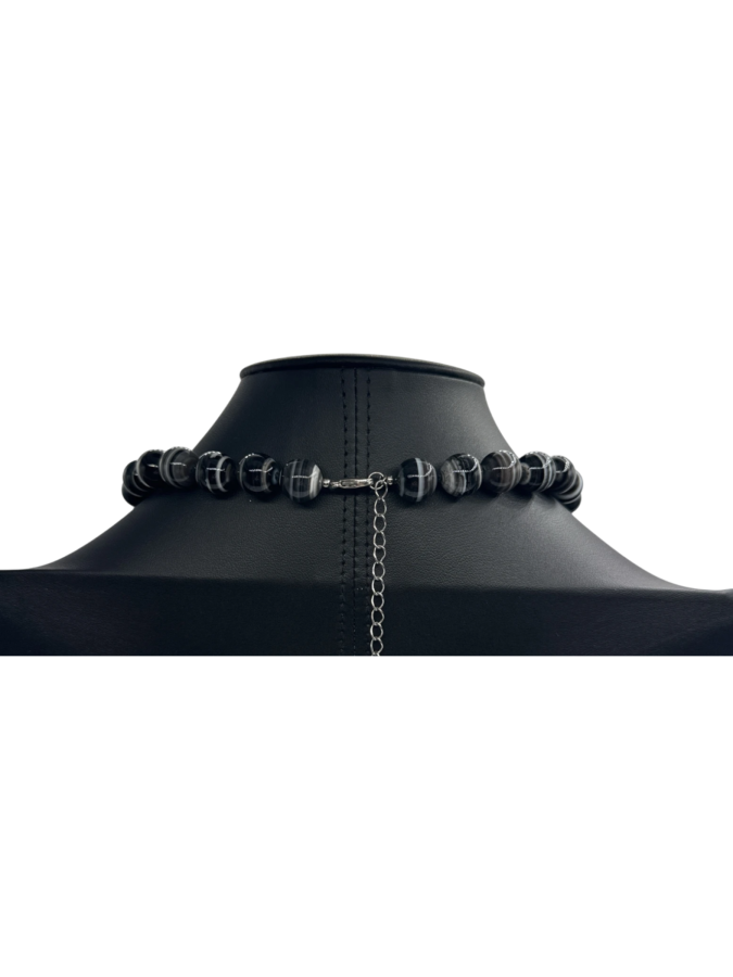 Black Marble Necklace