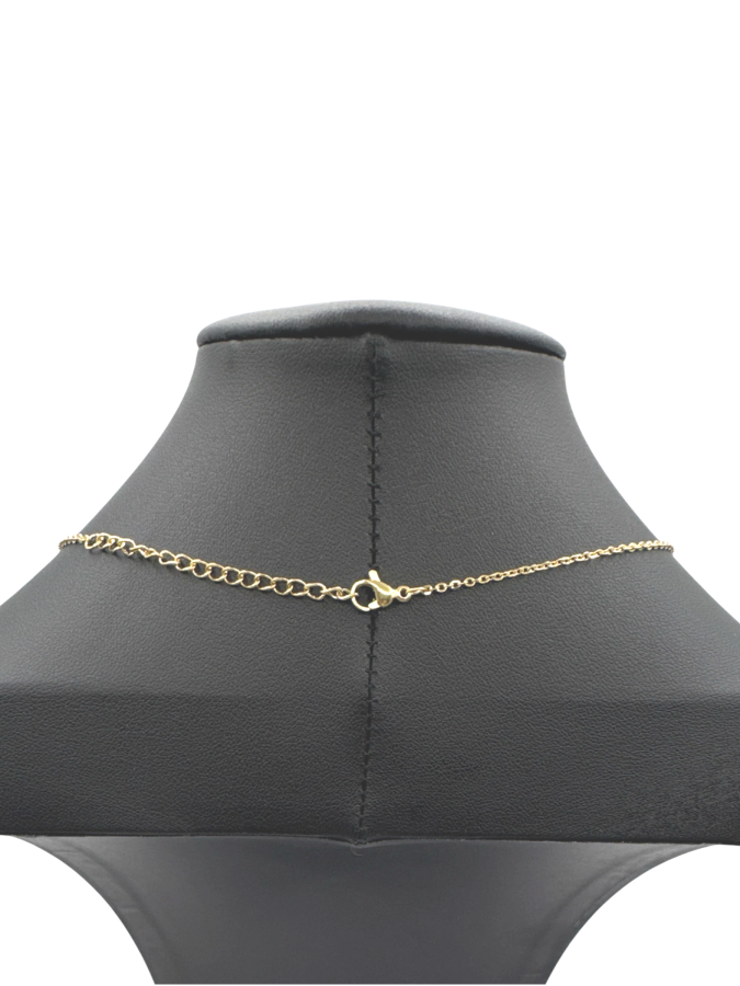 Customized gold necklace