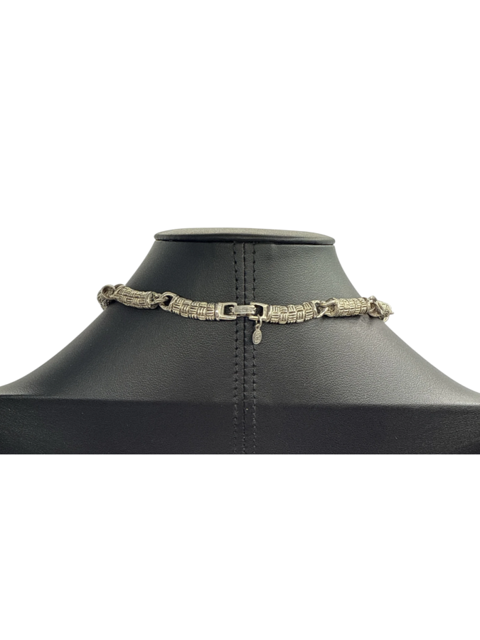 Stainless Steel Byzantine Necklace