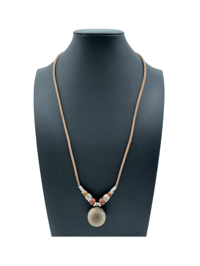 Beaded Pendant Necklace
