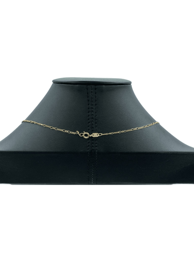 Gold Trace Link Chain Necklace