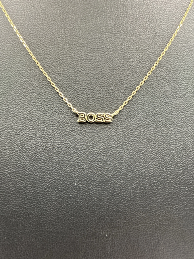 BOSS Gold Necklace