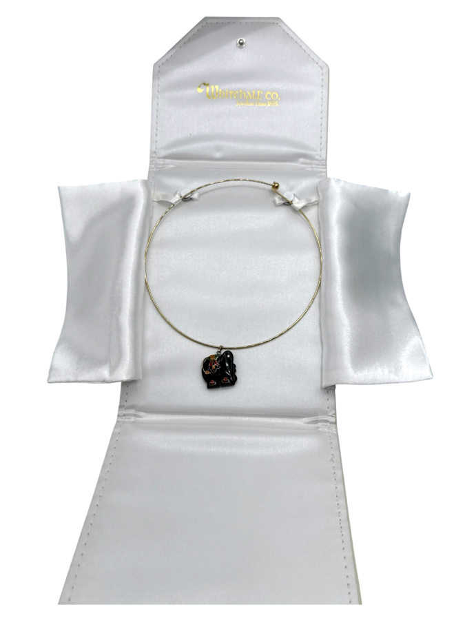 Elephant Pendant Collar Necklace