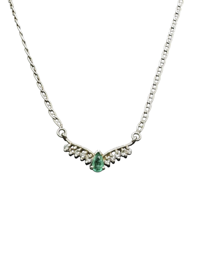 Oxidized Silver Dove Bird Long Pendant Necklace