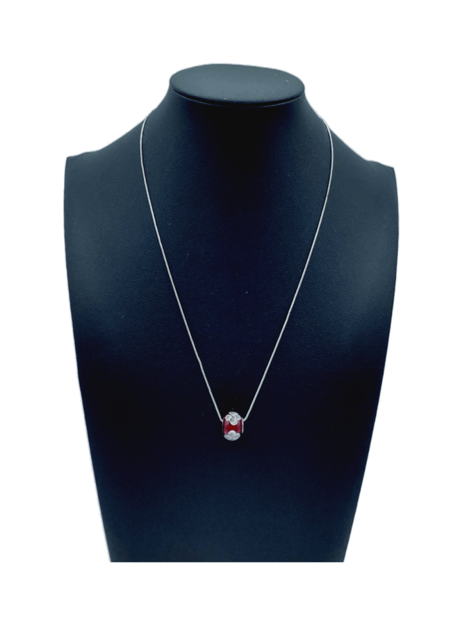 Silver chain pendant