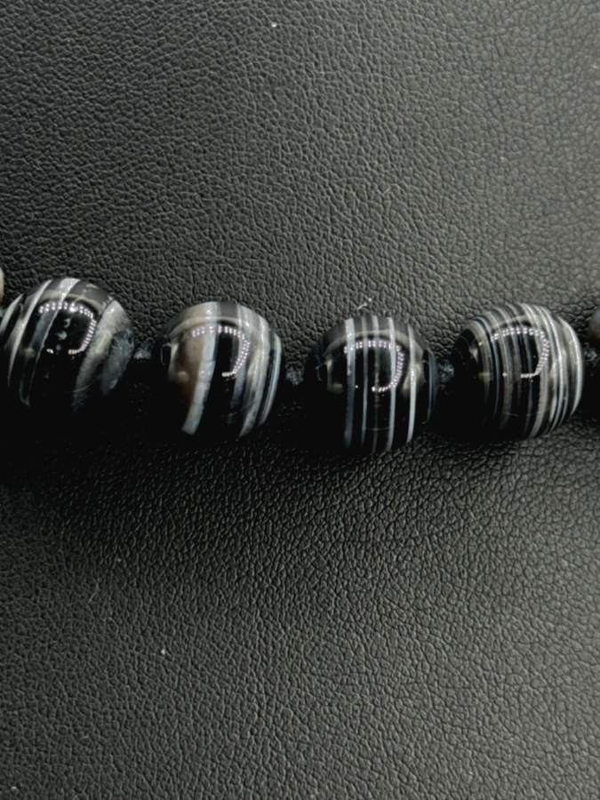 Black Marble Necklace