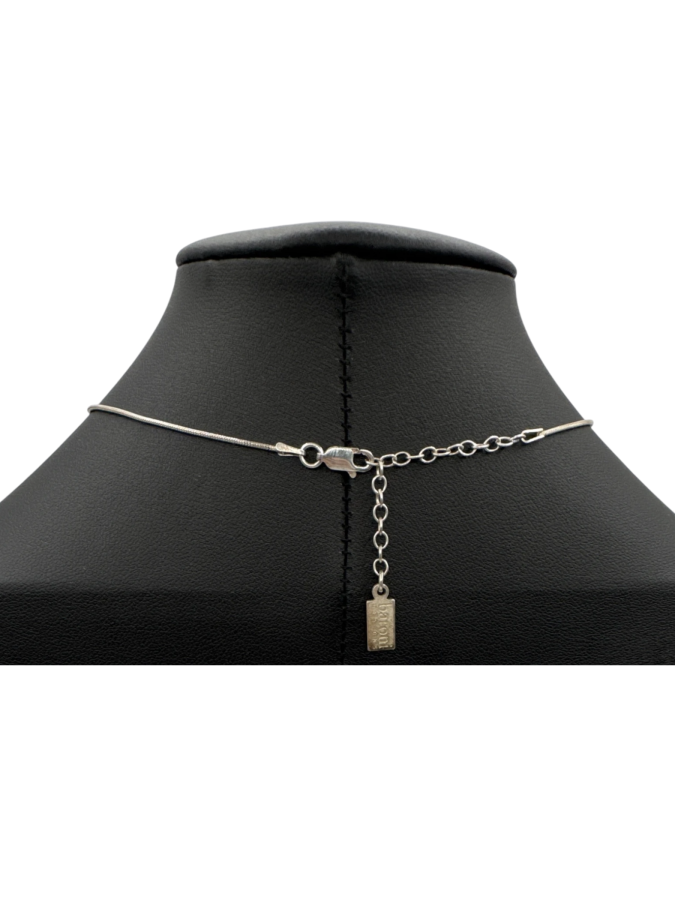 Silver heart pendant