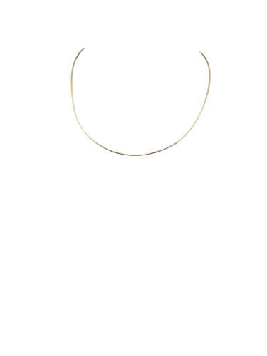 Gold chain necklace