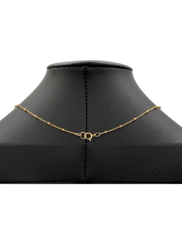 Golden chain pendant