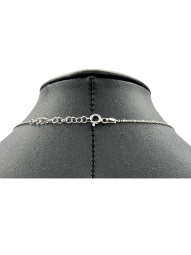 Sterling Silver Flying Dove Bird Pendant Necklace