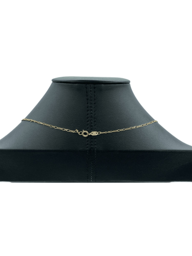Gold Trace Link Chain Necklace