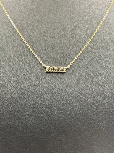 BOSS Gold Necklace