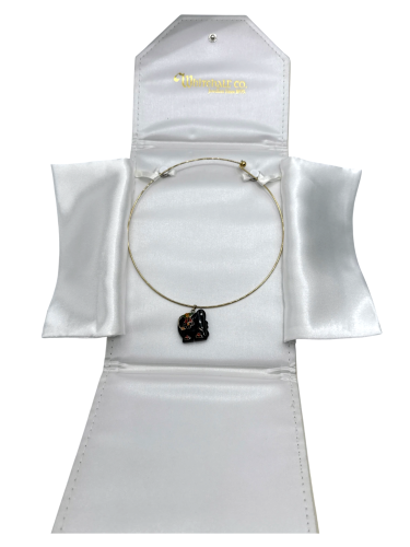 Elephant Pendant Collar Necklace