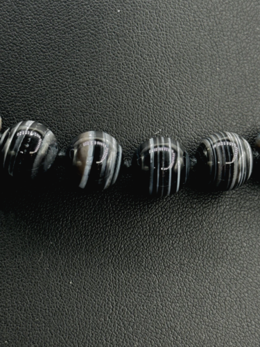 Black Marble Necklace