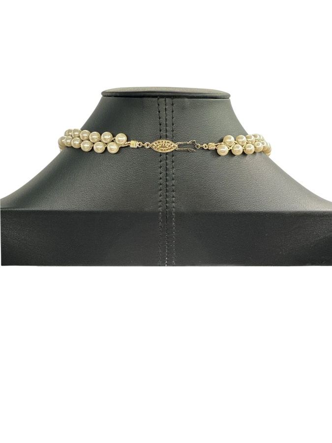 Double-Strand Pearl Necklace