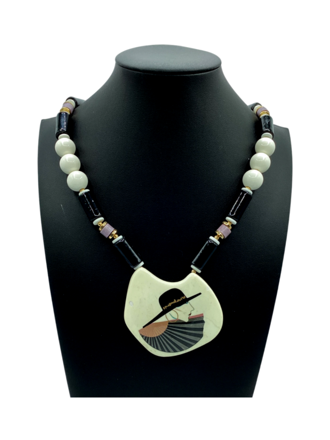 Vintage bead pendant