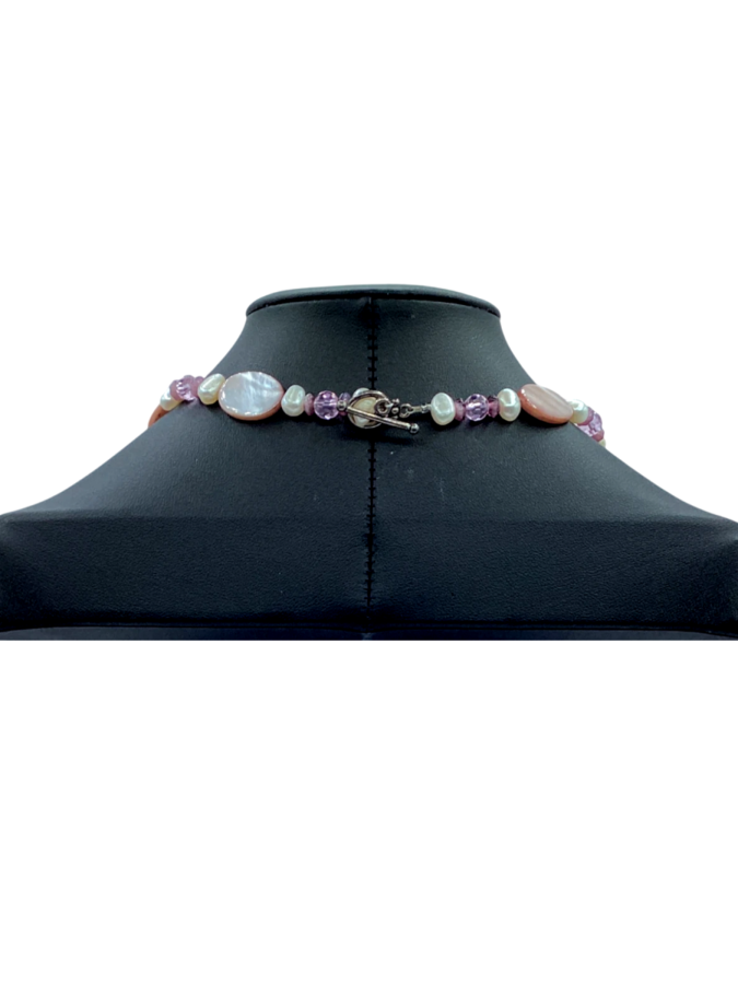 Vintage pink necklace