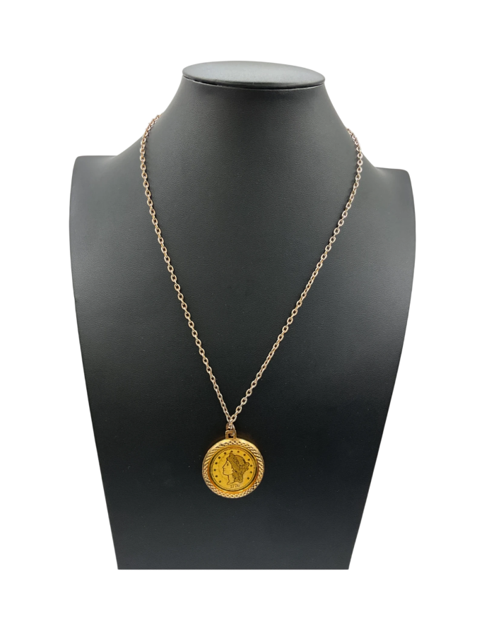 Vintage coin pendant