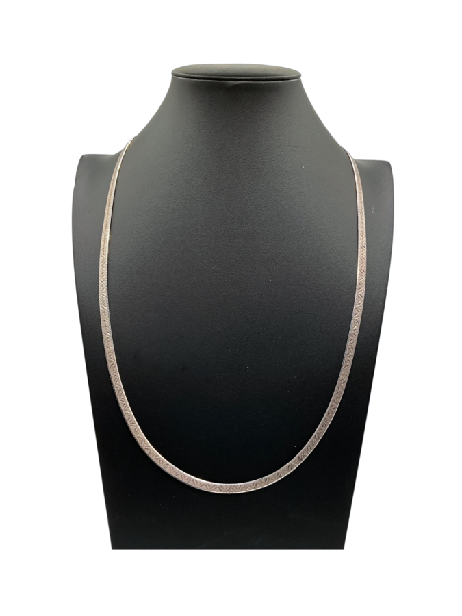 Sterling silver spike necklace