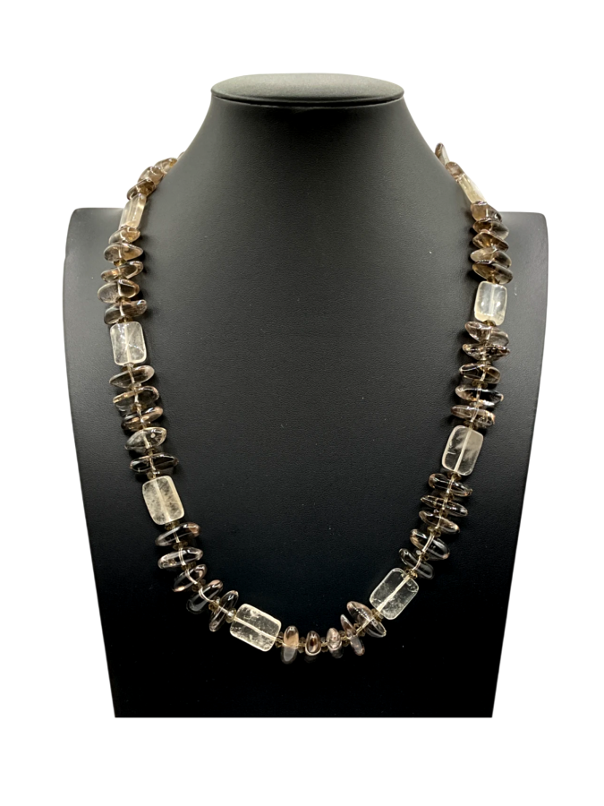 Crystal stone necklace