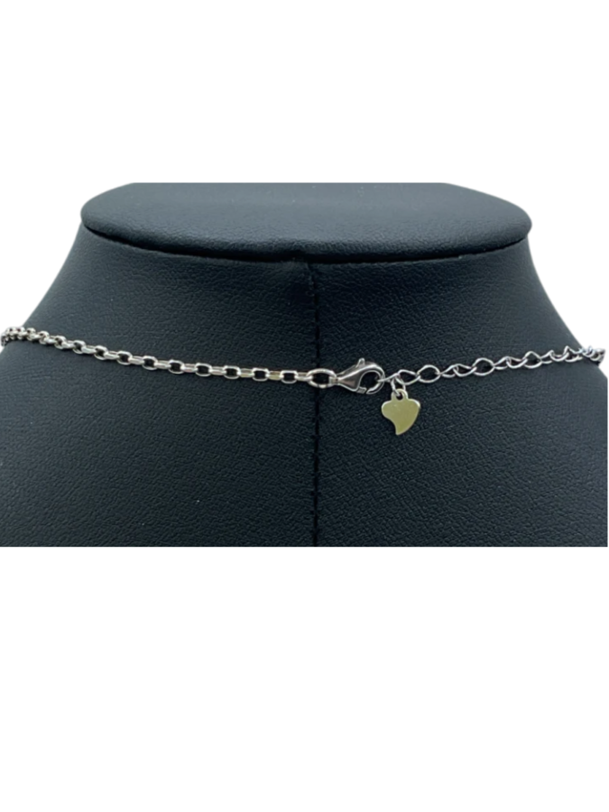 Sterling Silver Leaf Pendant Necklace