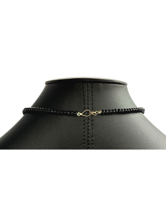 Carnelian bead necklace