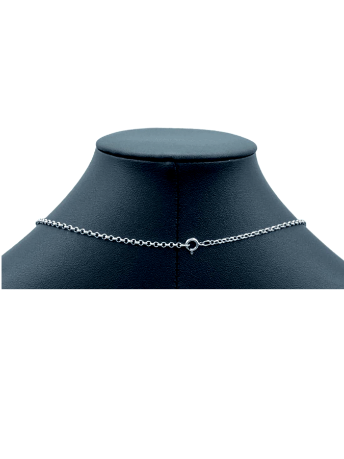 Sterling silver chain necklace