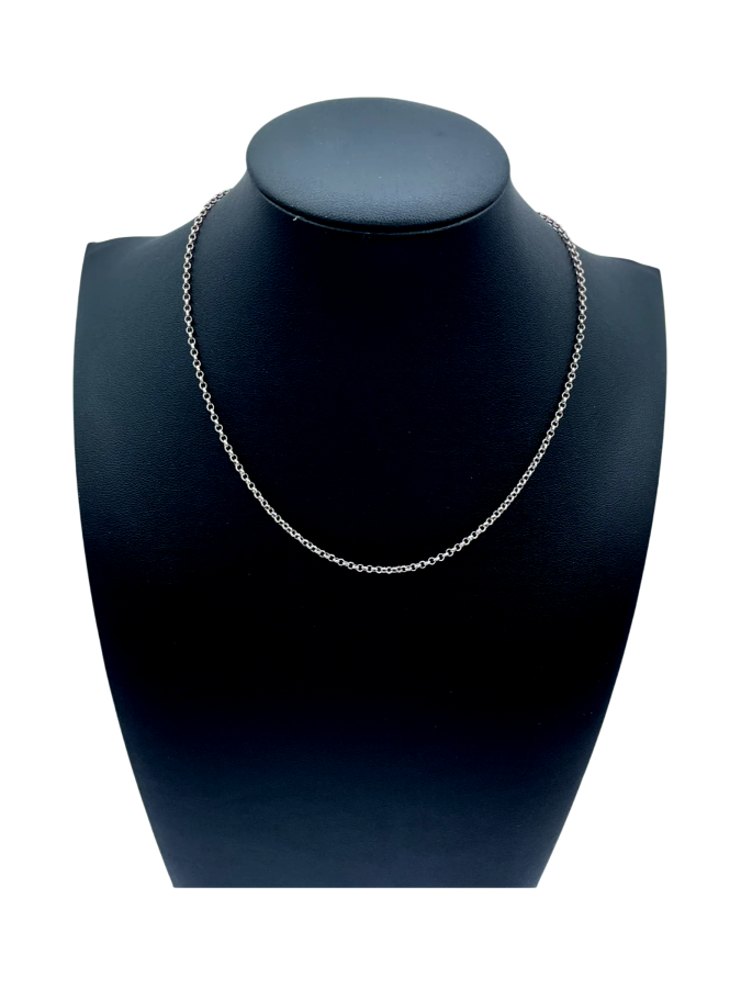 Sterling silver chain necklace