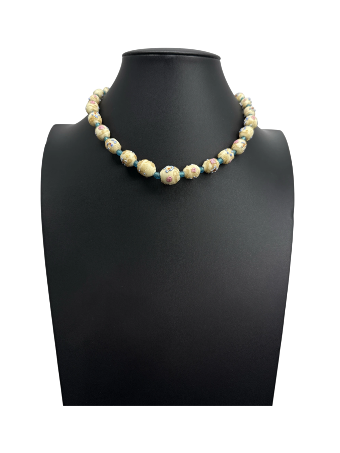 Venetian bead necklace