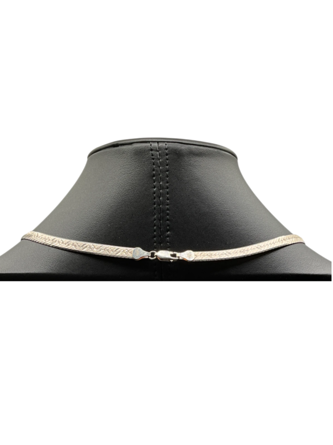 Sterling silver spike necklace