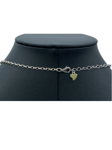 Sterling Silver Leaf Pendant Necklace