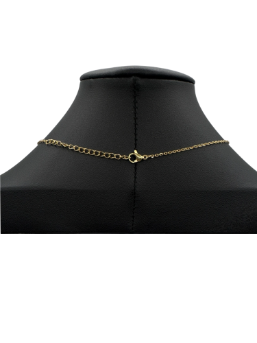 Customized gold necklace