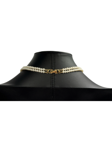 Double Strand Akoya Pearl Necklace