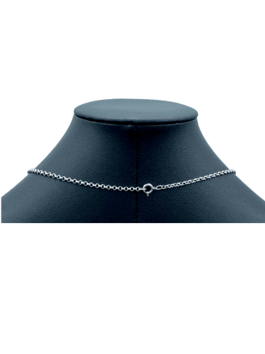 Sterling silver chain necklace