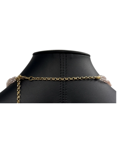 Gold cross pendant