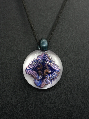 Glass Flower Necklace