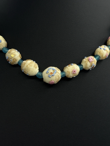Venetian bead necklace